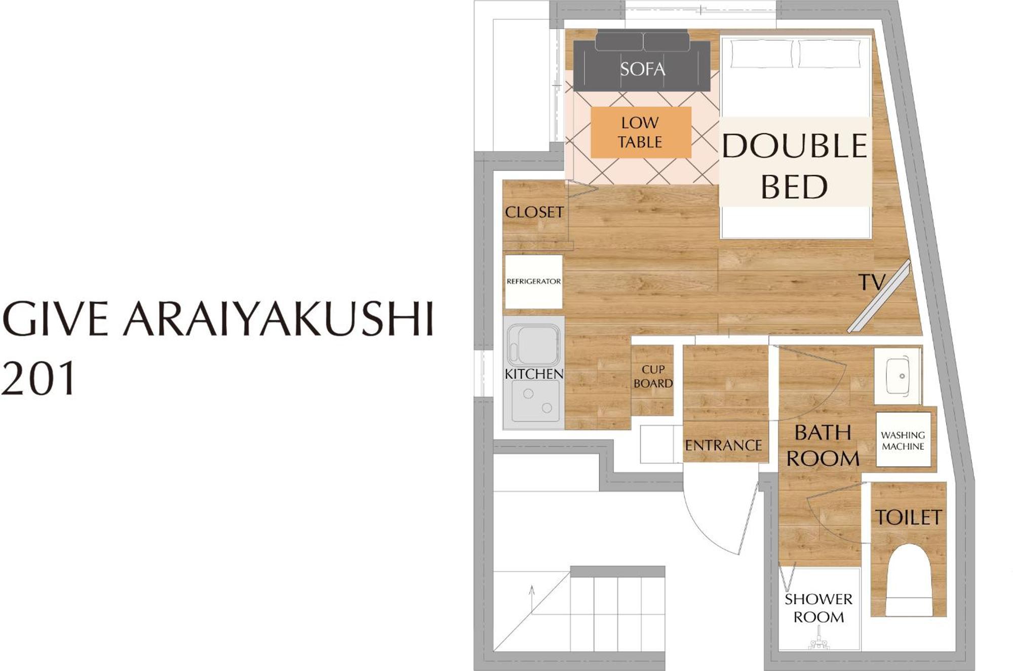Give Araiyakushi Appartement Tokio